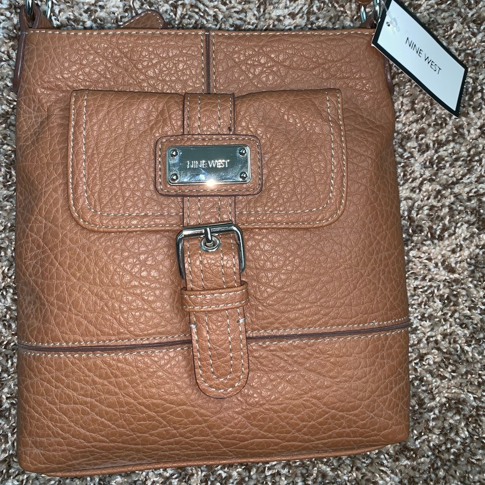 Nine West Brown Cross Body Purse
